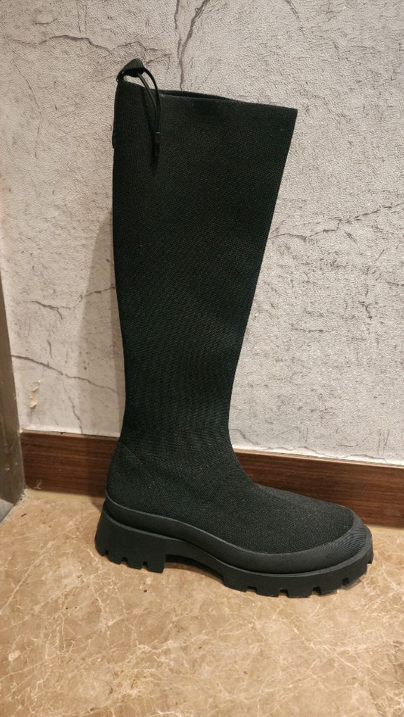 ZARA 자라 삭스 니트 롱부츠 37 (국내 품절템)--4