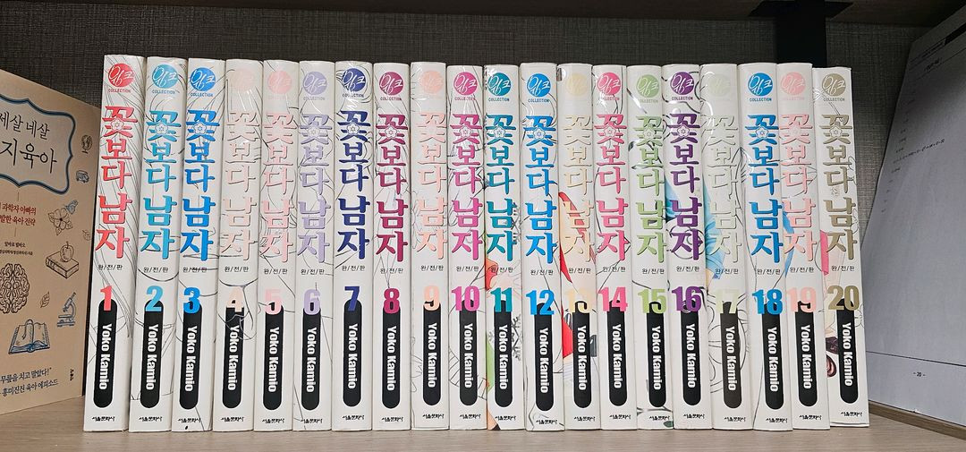 꽃보다남자 완전판 만화책 20권 전권 세트--1