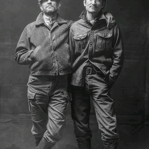 RRL 랄프로렌 / 그리즐리 러프드 스웨이드무스탕 가죽자켓 / XL 이미지