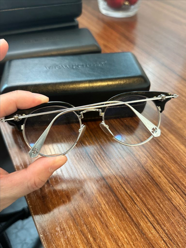 크롬하츠 안경 슬런트2 블랙실버 이미지