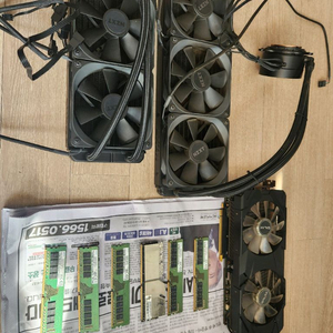 nzxt 수냉쿨러, ddr4 3200 램, rtx2070super그래픽카드