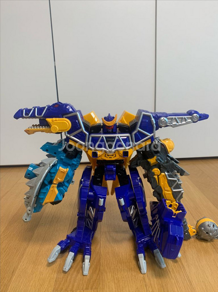 파워레인저 다이노포스 기간트브라기오킹, 티라노킹, 스피노킹, 프테라킹, 프레즈킹 및 각종 공룡무기 일괄 정리합니다.--2