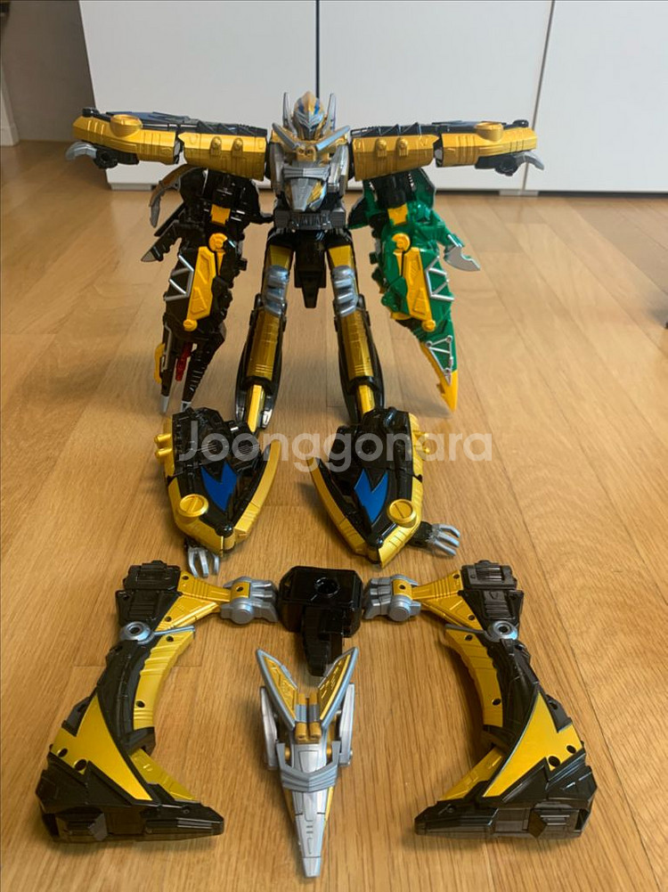 파워레인저 다이노포스 기간트브라기오킹, 티라노킹, 스피노킹, 프테라킹, 프레즈킹 및 각종 공룡무기 일괄 정리합니다.--5