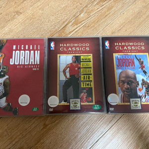 마이클조던DVD 3종 (HIS AIRNESS, 하드우드클래식2편)