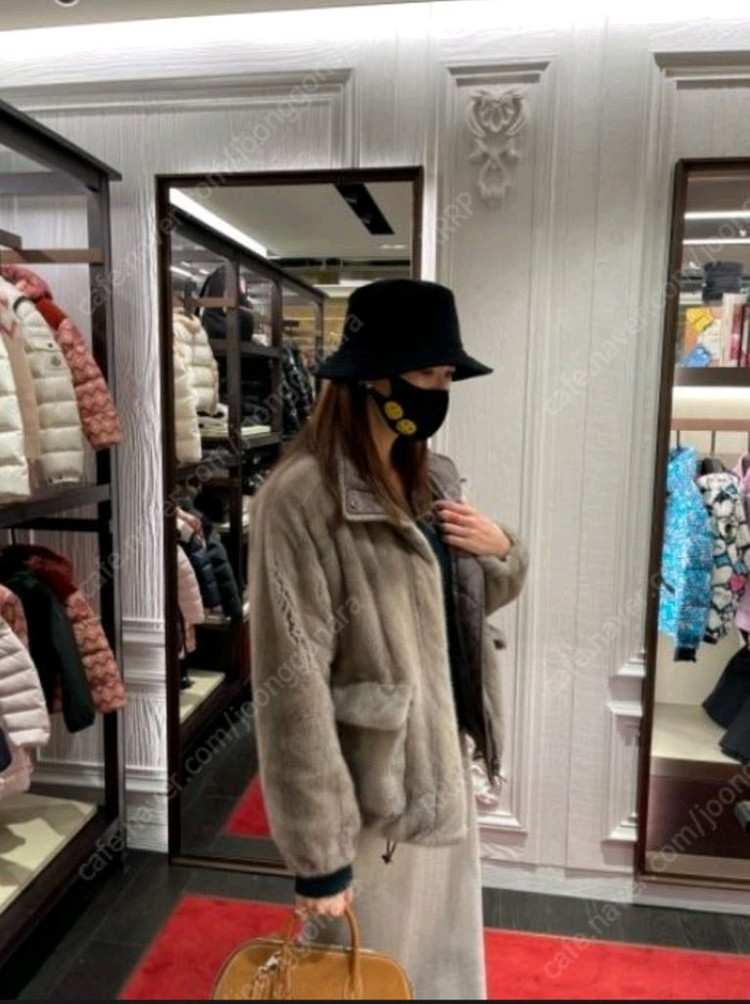 (새상품)소윰 페도라 모자 soyoom 이미지