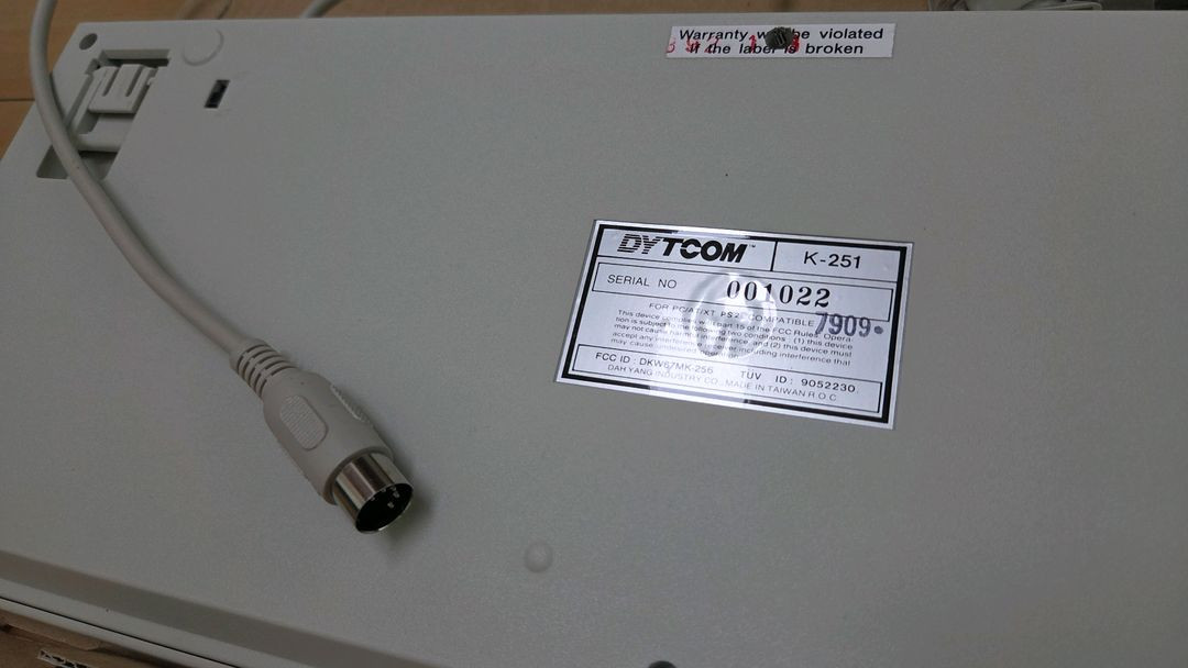 DYTCOM-k251 구형 키보드 부품용 팝니다 이미지