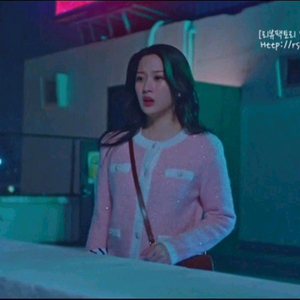 (문가영착용)마쥬Maje 시퀸 여성 가디건 니트