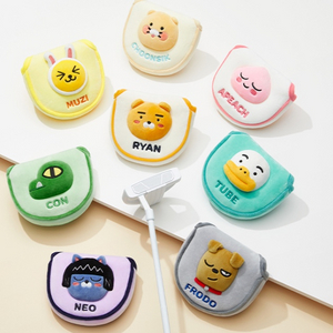 (새상품)카카오프렌즈 골프용품 소프트 퍼터 커버 말렛