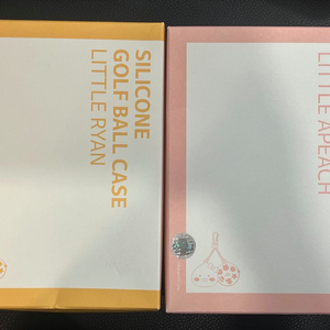 (새상품)카카오프렌즈 골프용품 실리콘 골프볼 케이스