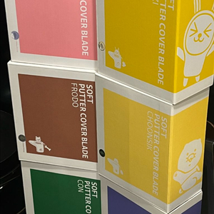 (새상품)카카오프렌즈 골프용품 소프트 퍼터커버 블레이드