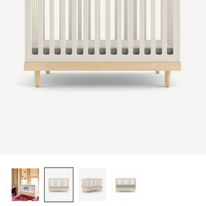 Oeuf 우프 유아침대 Classic Crib 시그니처 신생아 유아 원목 침대