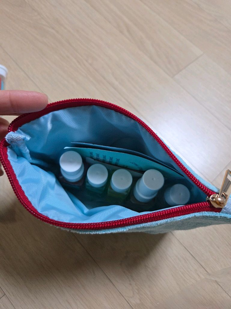 왓츠인마이백 런드리유 파우치 트래블키트 새상품--5