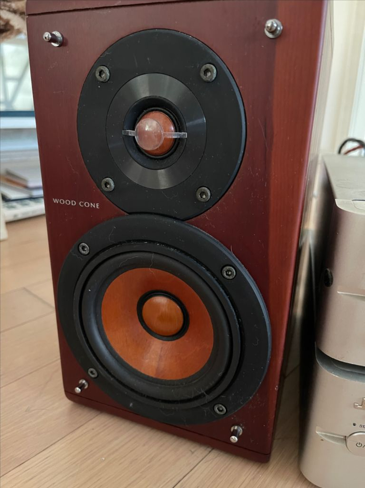 JVC EX-A10 우드콘 오디오 시스템 + 클래식 CD 컬렉션 이미지