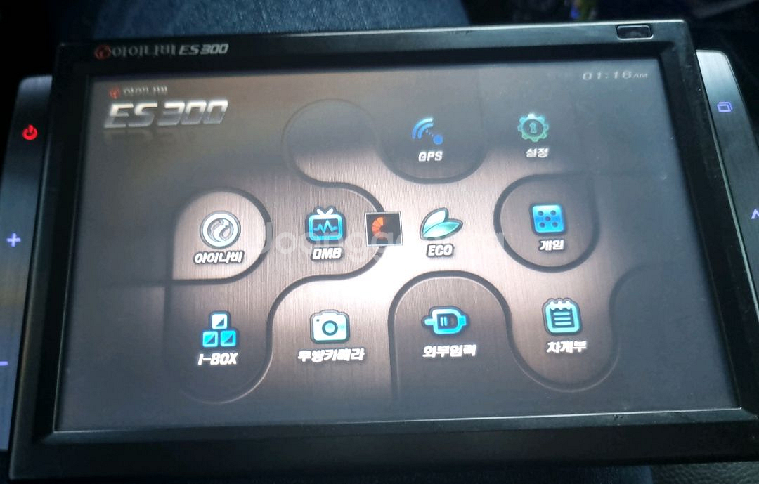 아이나비 네비게이션 최신버전으로 업그레이드 후방카메라 지원 USB 충전시거잭포함--2