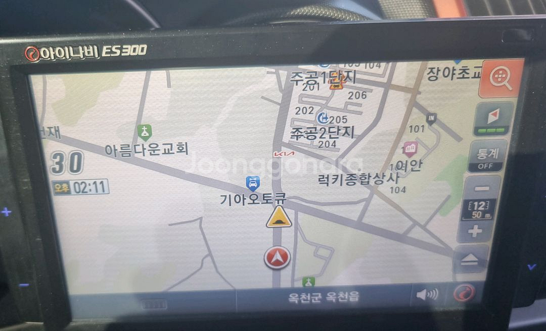 아이나비 네비게이션 최신버전으로 업그레이드 후방카메라 지원 USB 충전시거잭포함--4