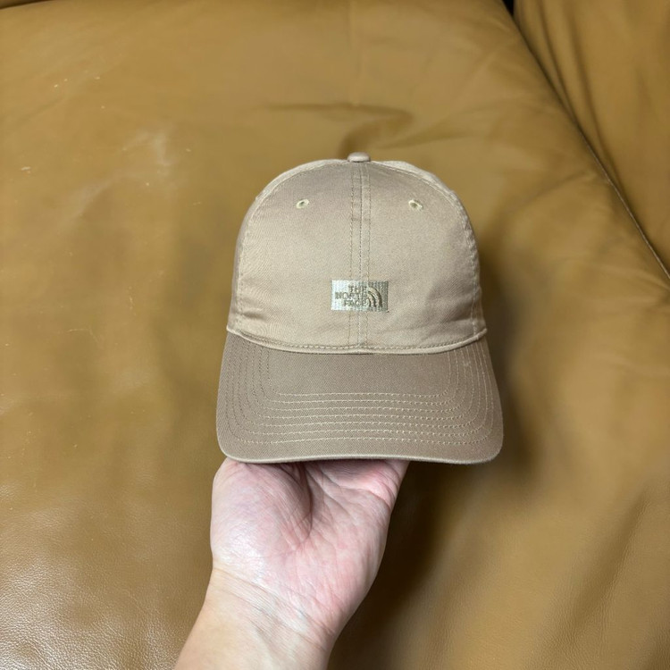 나나미카 노스페이스 퍼플라벨 볼캡 모자 워시드 탄 이미지