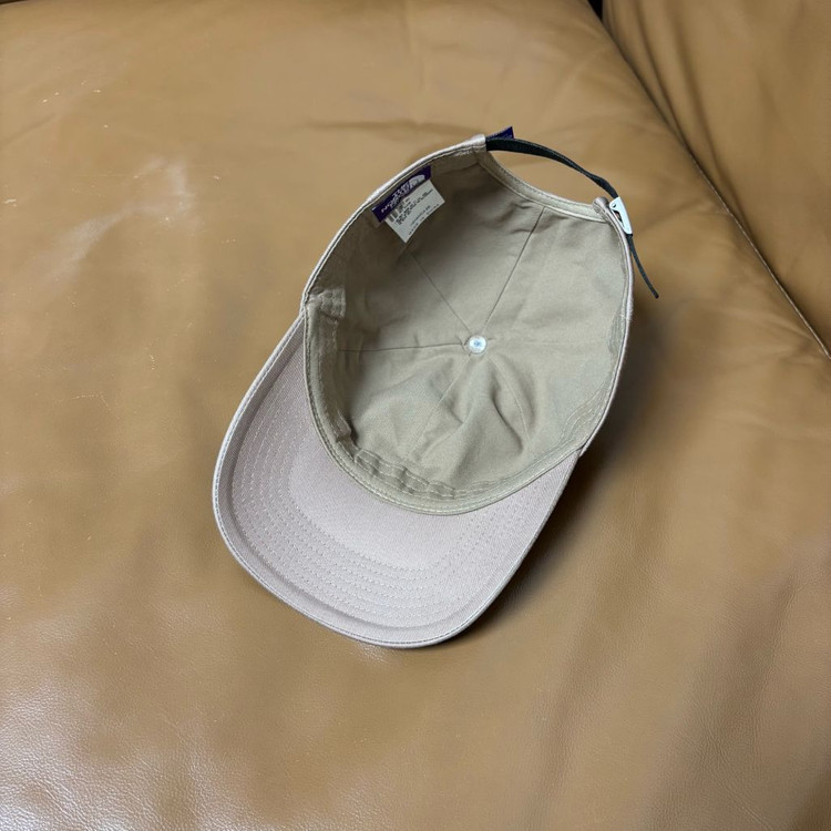 나나미카 노스페이스 퍼플라벨 볼캡 모자 워시드 탄 이미지