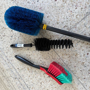 휠 타이어 브러쉬 세트