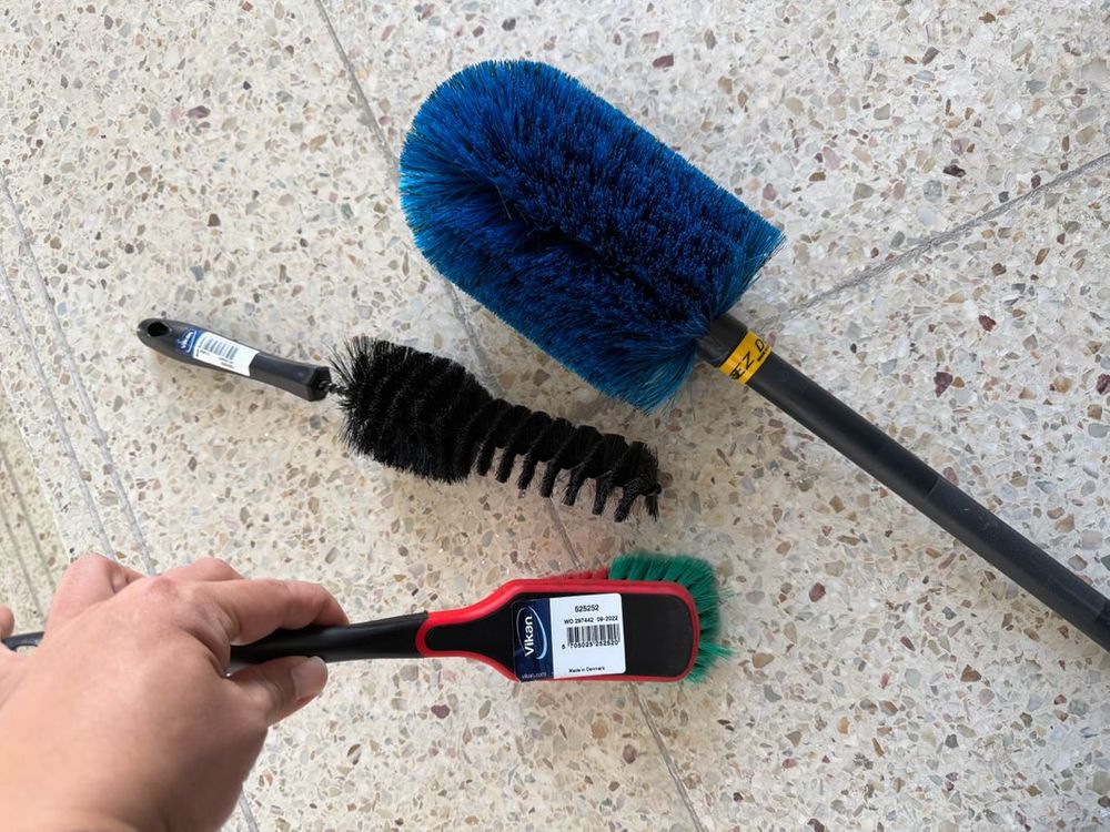 휠 타이어 브러쉬 세트--2