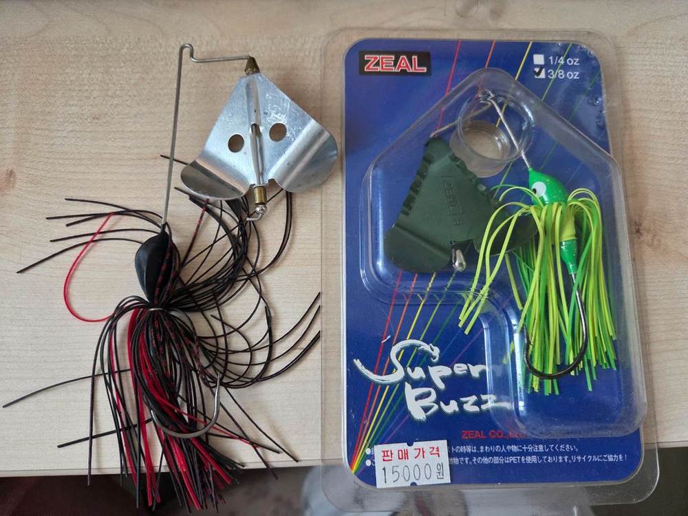 ZEAL 스피너베이트 / 프로그 / 메가배스 도그액스/ 럭키크래프트 / 라팔라 탑워터/티엠코 판매합니다 이미지