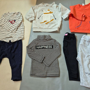 유아동복 상의/하의 세트 (사이즈90)