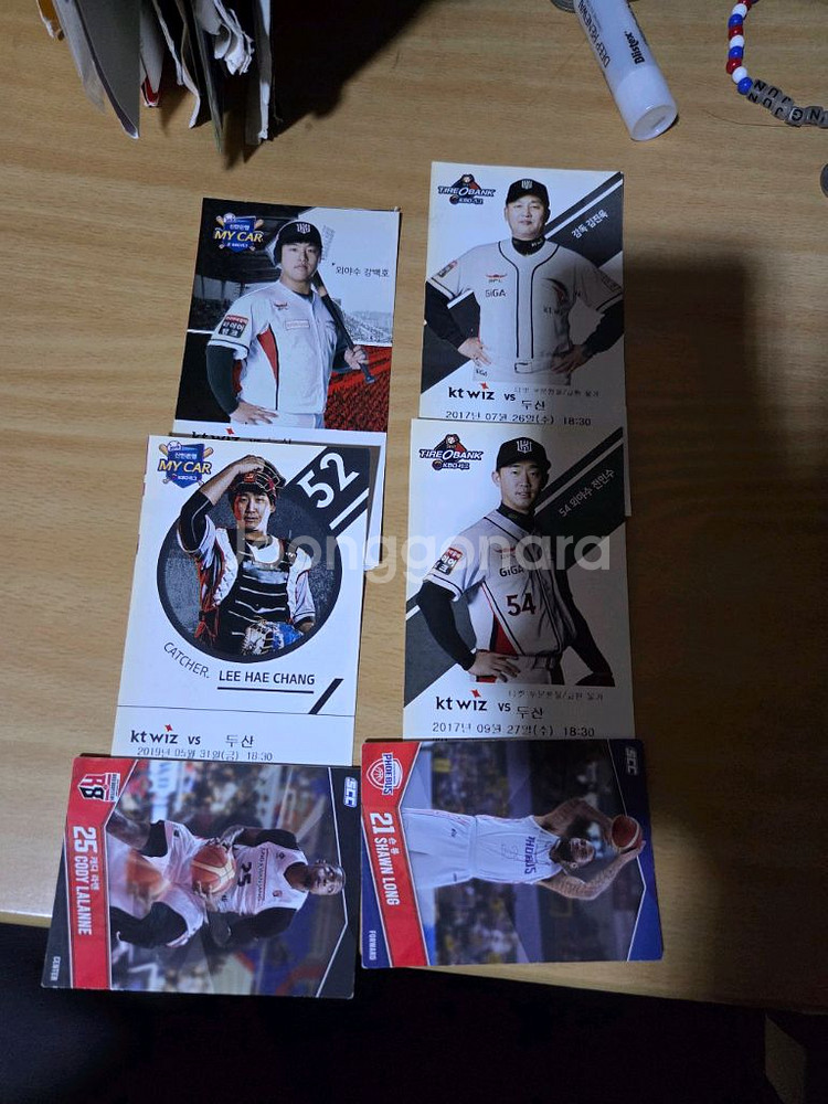 kt위즈 16-25시즌 지류티켓(강백호 고영표등)--0