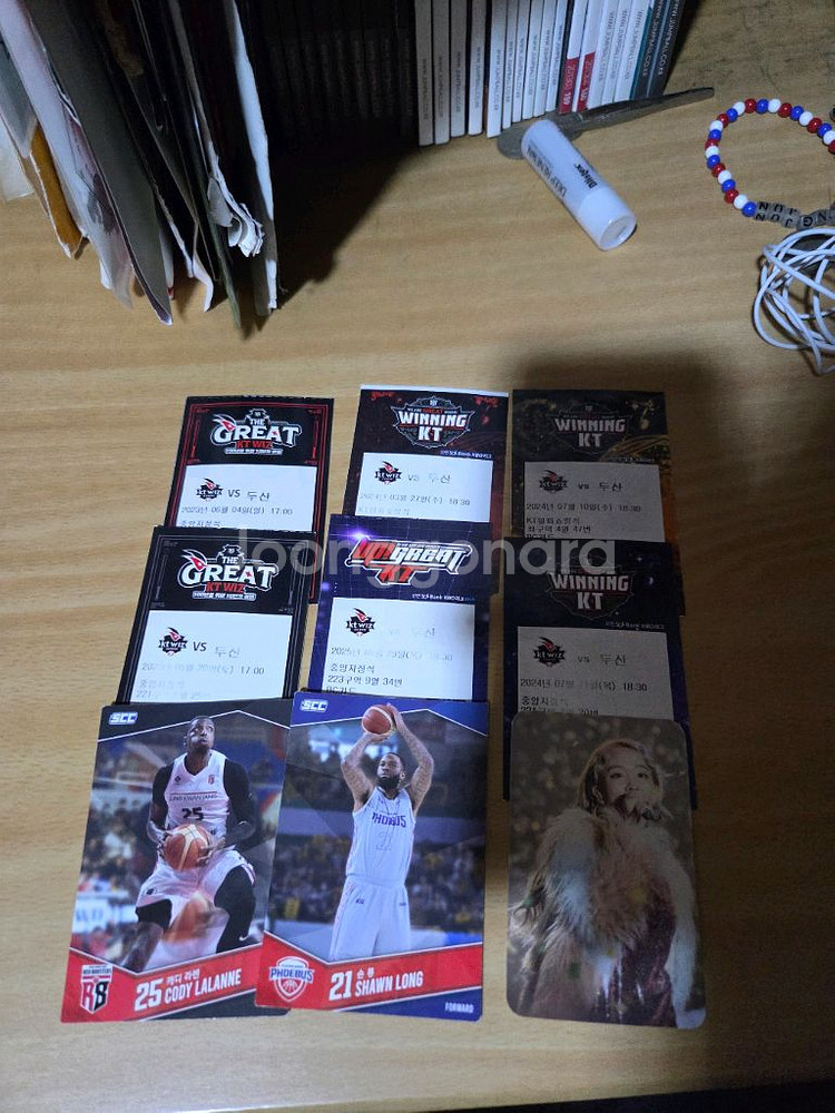 kt위즈 16-25시즌 지류티켓(강백호 고영표등)--2