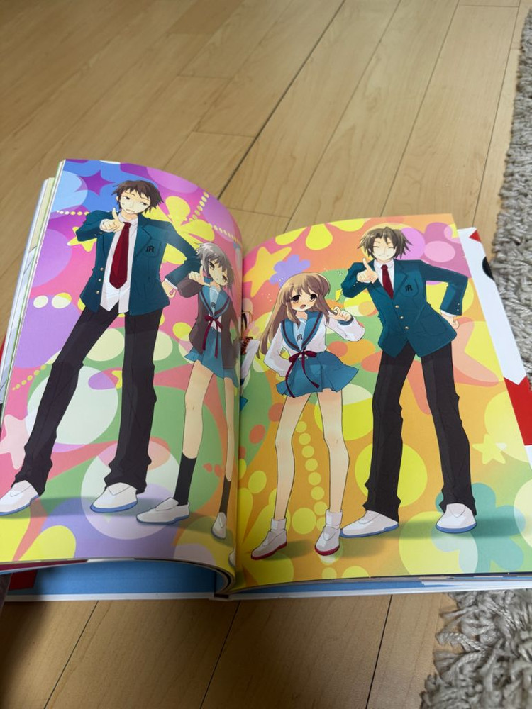 스즈미야 하루히 일러스트 화집--7