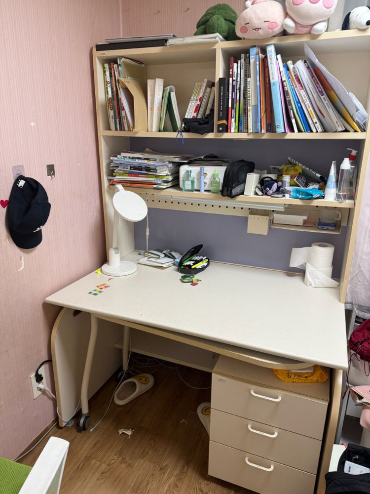 일룸 책상 서랍장 세트-의자포함(무료나눔) 이미지