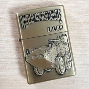 미즈키 지포형 전차 오일 라이터 - G040