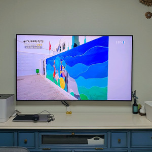 삼성 55인치 QLED 4K 밀착벽걸이형 TV(QN55Q85RAFXKR)