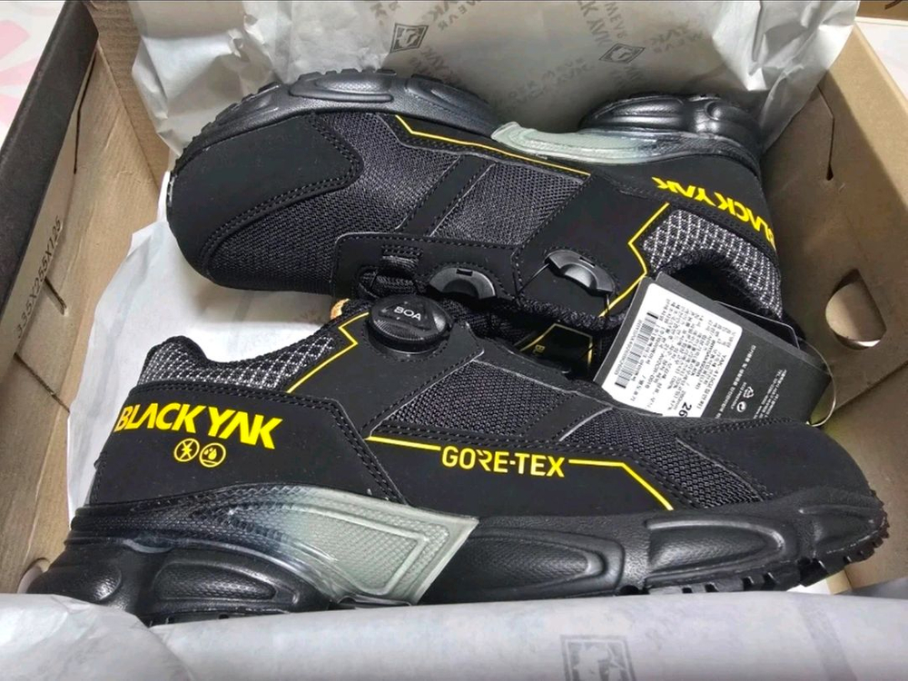블랙야크 고어텍스경량절연안전화 미사용품 260mm--2