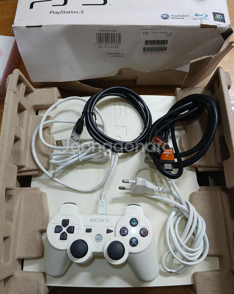 PS3 2505A 160g 본체 + 게임 타이틀 3종--3