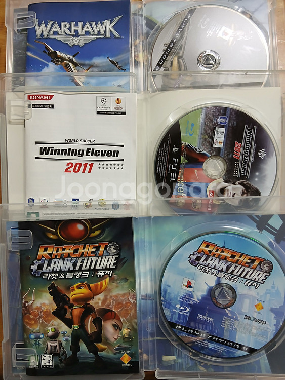 PS3 2505A 160g 본체 + 게임 타이틀 3종--2