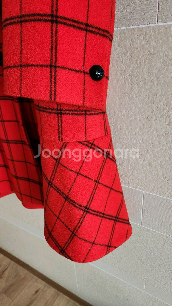 럭키슈에뜨 프릴코트 38ㅡ새상품--3