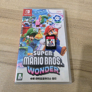닌텐도스위치 슈퍼마리오브라더스 원더 타이틀