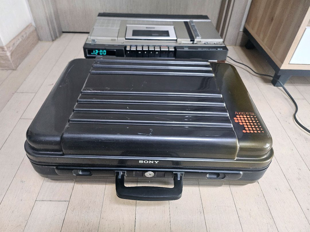 초창기 소니베타 비디오카메라와 베타맥스 VTR셋트--2