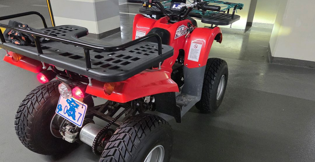 E-AT100 전기 ATV 사륜 전동오토바이 판매합니다 (배터리·모터 상태 좋음) 모델명 : E-AT100--6