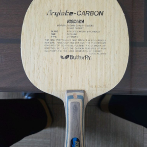 탁구라켓 구형 비스카리아 팜