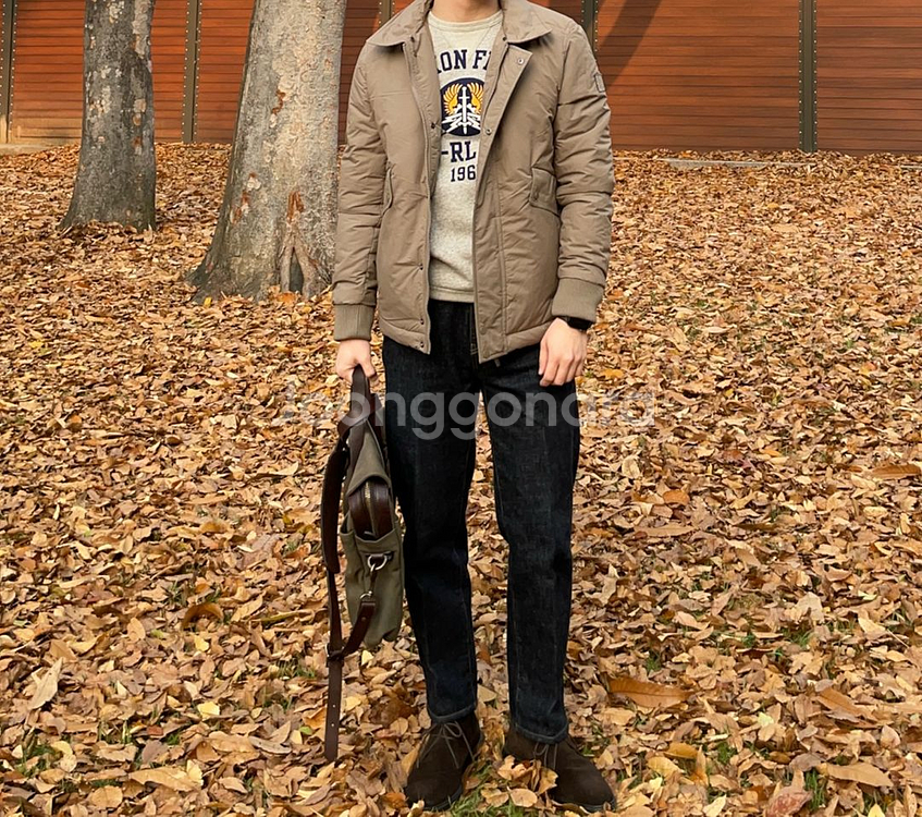 만다리나덕 경량패딩--3