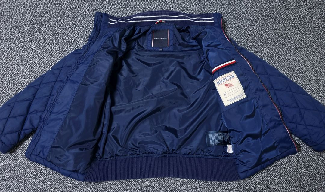 [무료배송][120]타미힐피거 키즈 누빔 점퍼 경량 패딩 이미지