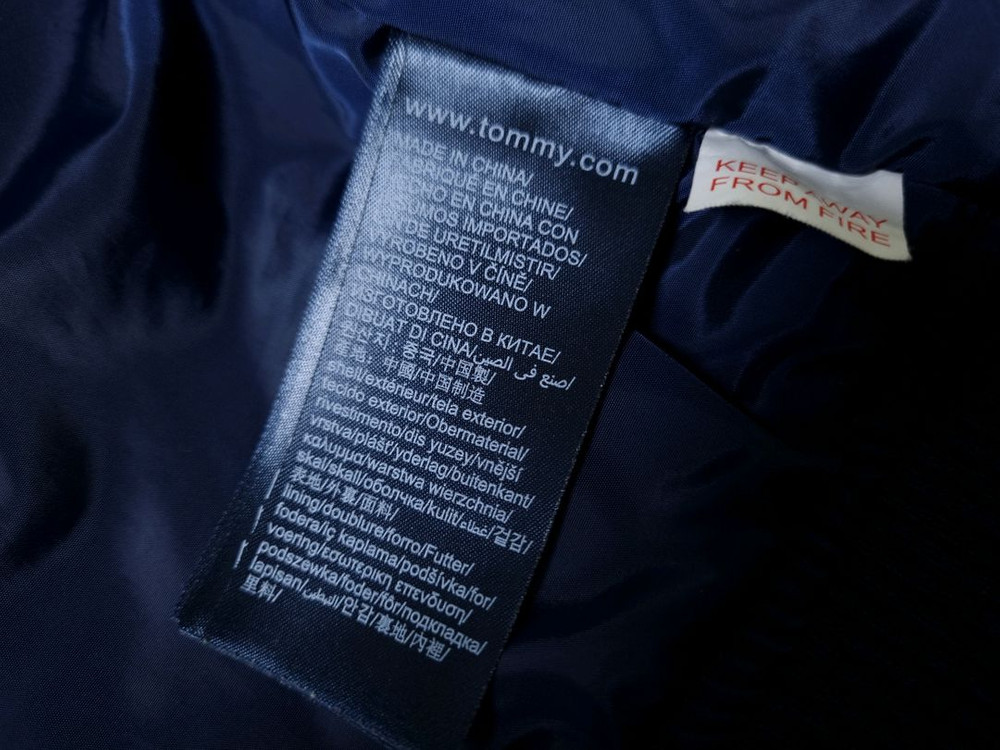 [무료배송][120]타미힐피거 키즈 누빔 점퍼 경량 패딩 이미지