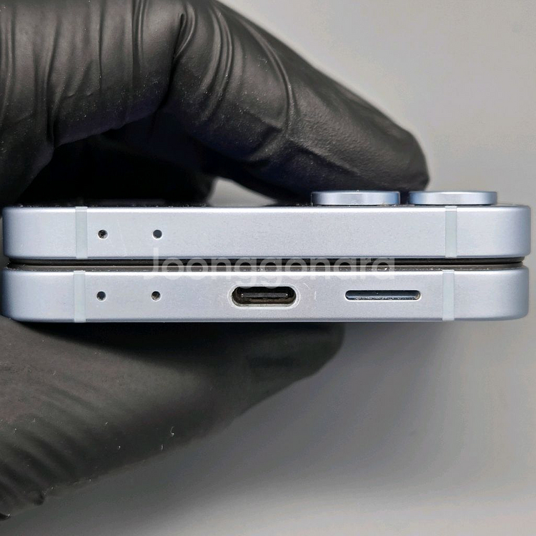 리퍼급)갤럭시Z플립6 무잔상 블루 상태최상 중고폰 공기계--4