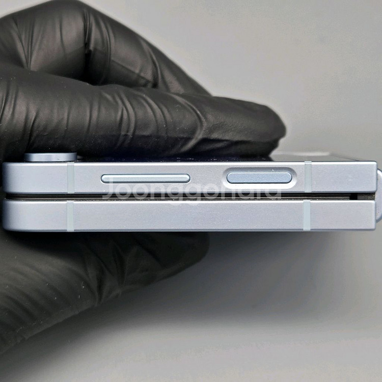 리퍼급)갤럭시Z플립6 무잔상 블루 상태최상 중고폰 공기계--5