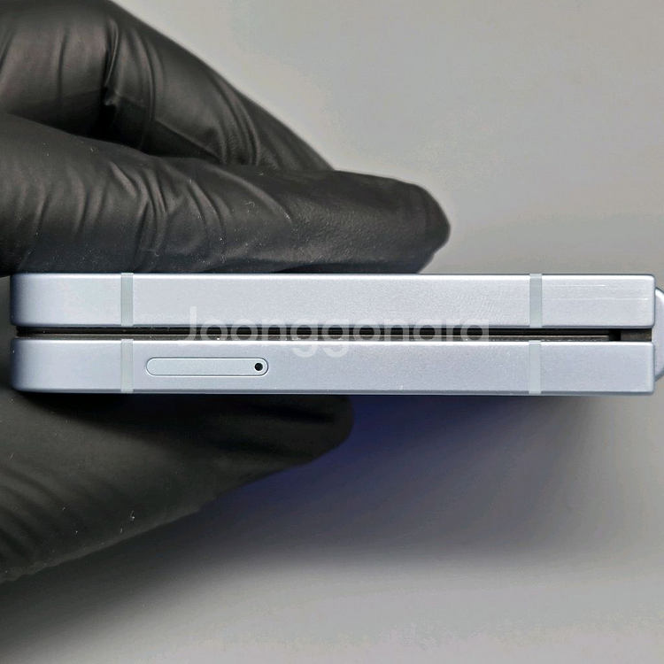 리퍼급)갤럭시Z플립6 무잔상 블루 상태최상 중고폰 공기계--6