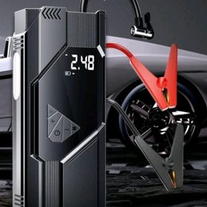 긴급시동 차량용 점프스타터 대용량 보조배터리 전동 에어펌프겸용차량용 점프스타터 및 대용량 보조배터리