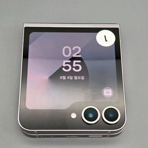 리퍼급)갤럭시Z플립6 무잔상 상태최상 중고폰 공기계