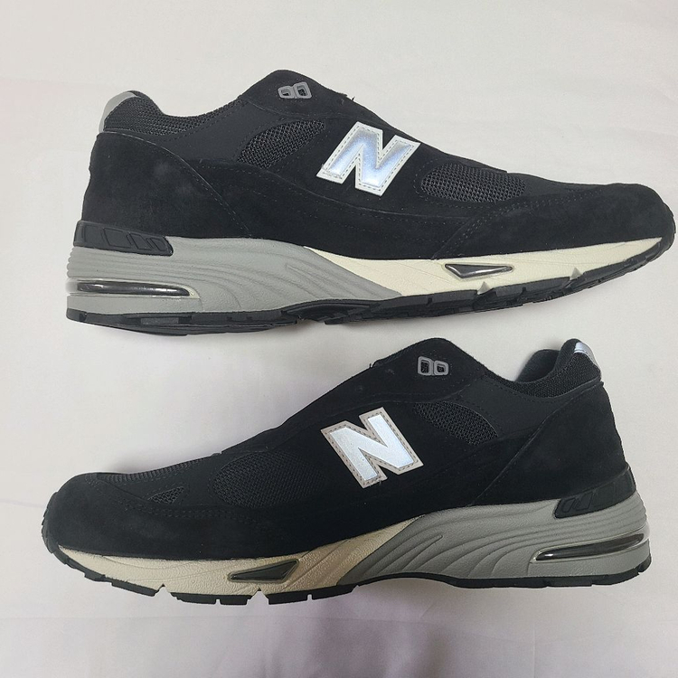 뉴발란스 991 블랙실버 운동화 스니커즈 이미지