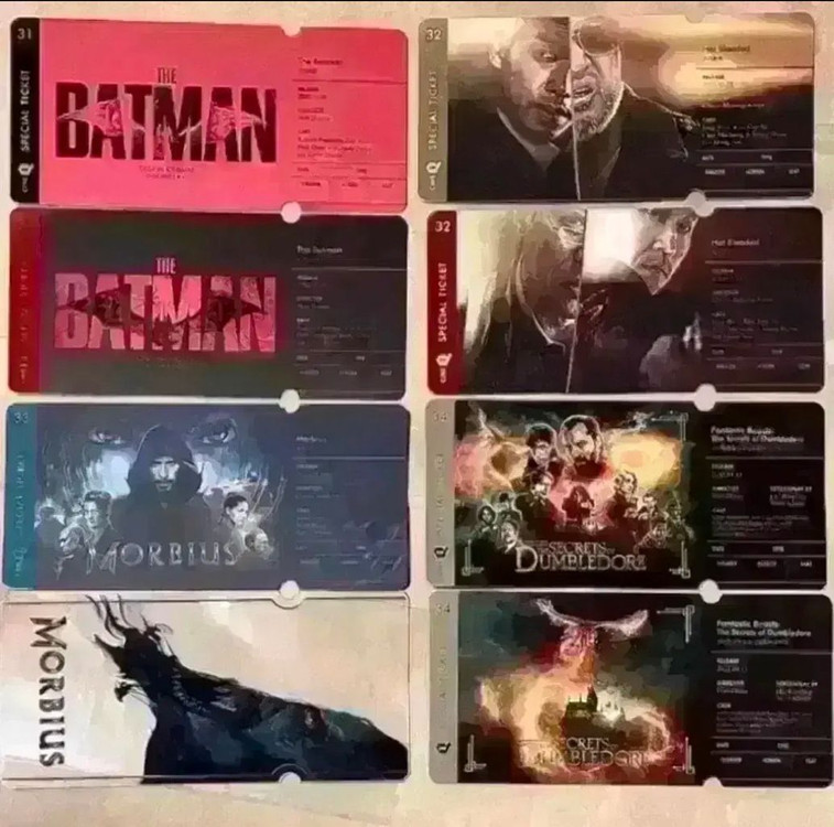 신비한동물들과덤블도어 뱃지 패키지 영화 동물사전 아이맥스포스터 필름마크아트카드 이미지