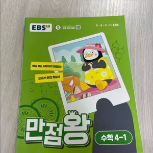 만점왕 4-1 수학 외 사회 과학 덤